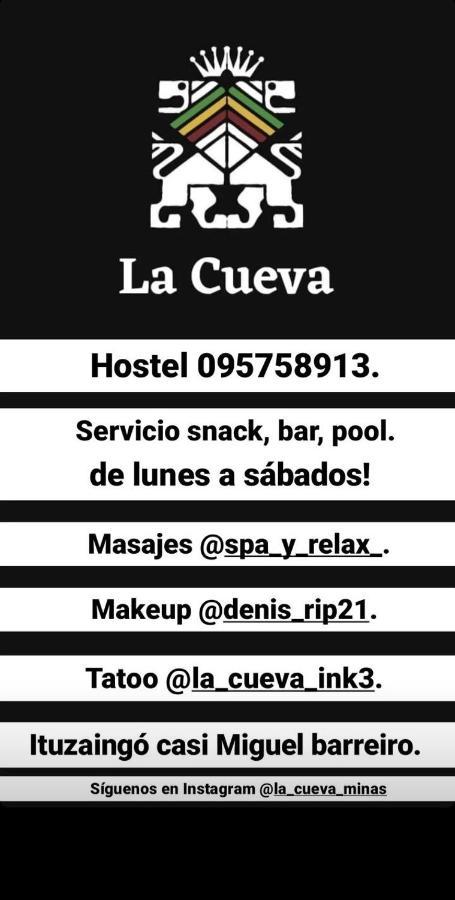 Social-Club La Cueva Hostel Minas Luaran gambar